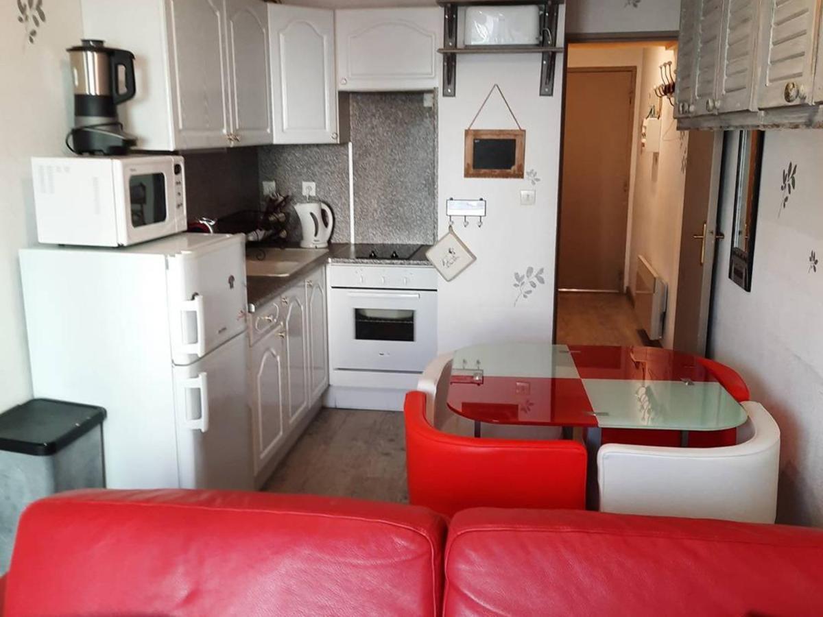 Studio Cabine Cozy Avec Terrasse, Parking, Et Casier A Ski - Ideal Famille De 4 A Bolquere - Fr-1-592-43 Екстериор снимка